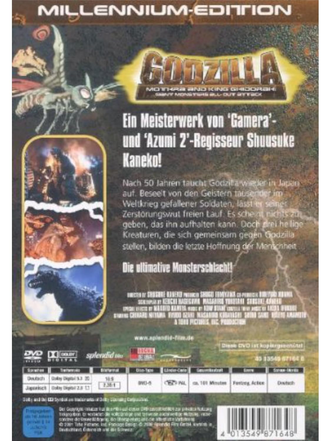Detalle 2 de WME Godzilla Mothra King Ghidorah