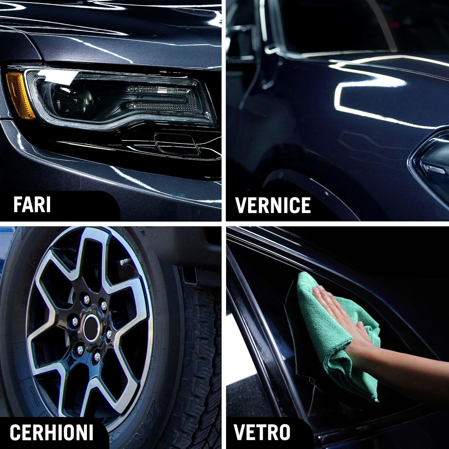 Thumbnail 5 de Turtle Wax Hybrid Solutions Ceramic 3-in-1 Detergente per Auto, Lavaggio Senza Acqua, 500 ml