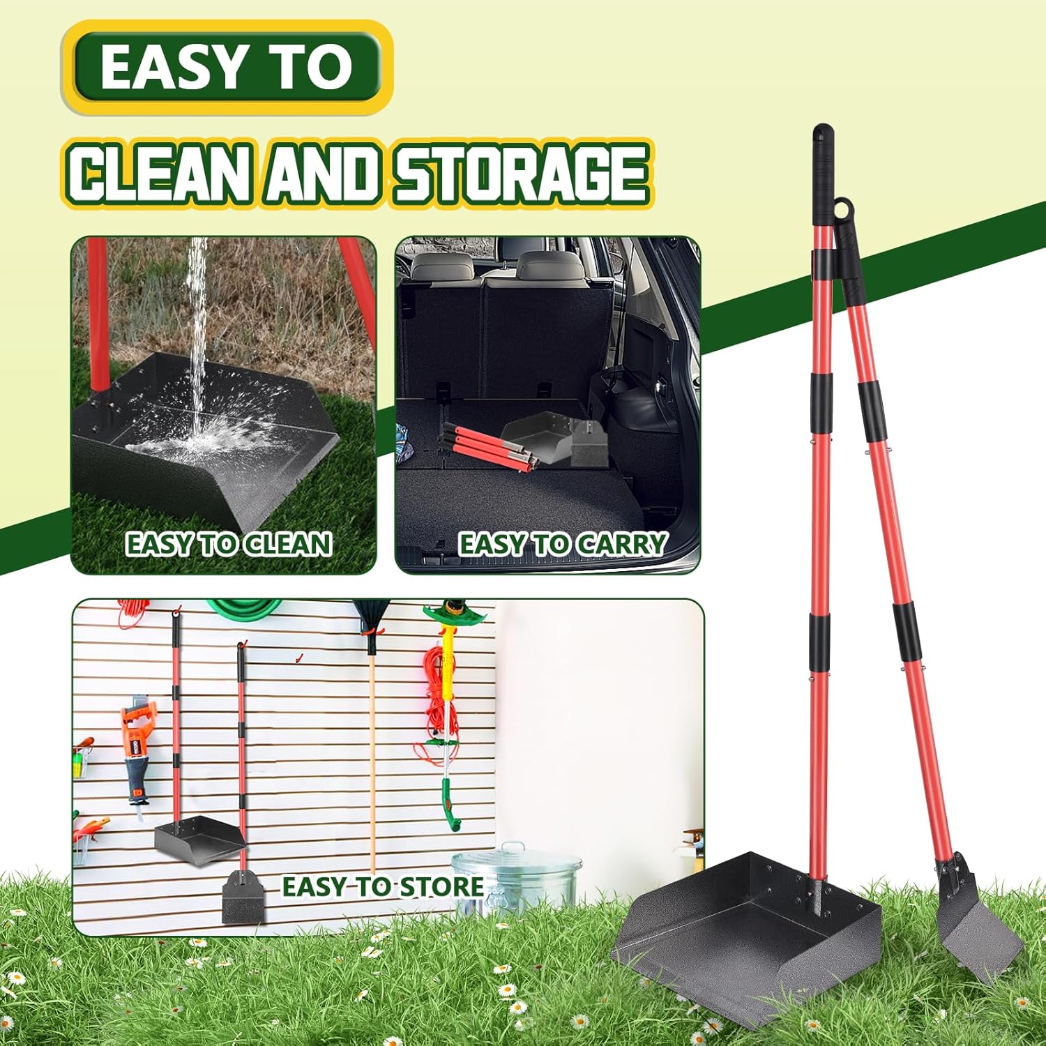 Thumbnail 3 de CJYMMFAN Dog Pooper Scooper Kit