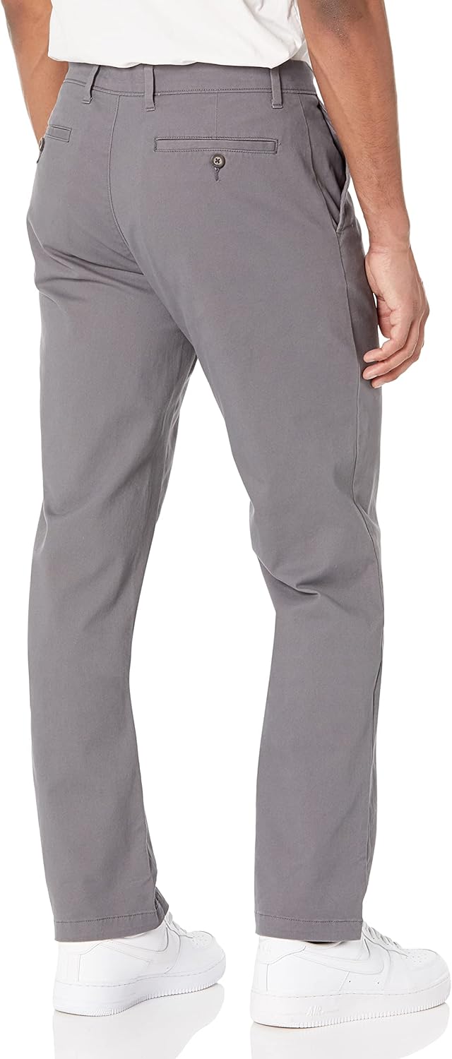 Thumbnail 1 de Amazon Essentials Men’s Straight-Fit Casual Stretch Chino Trousers (Khaki)