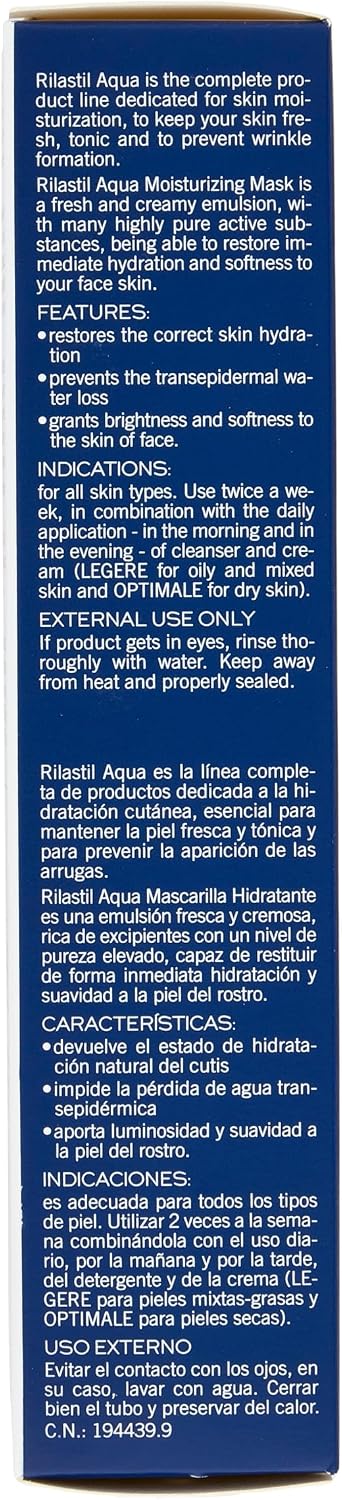 Detalle de Rilastil Aqua Maschera Idratante 75 ml 💧