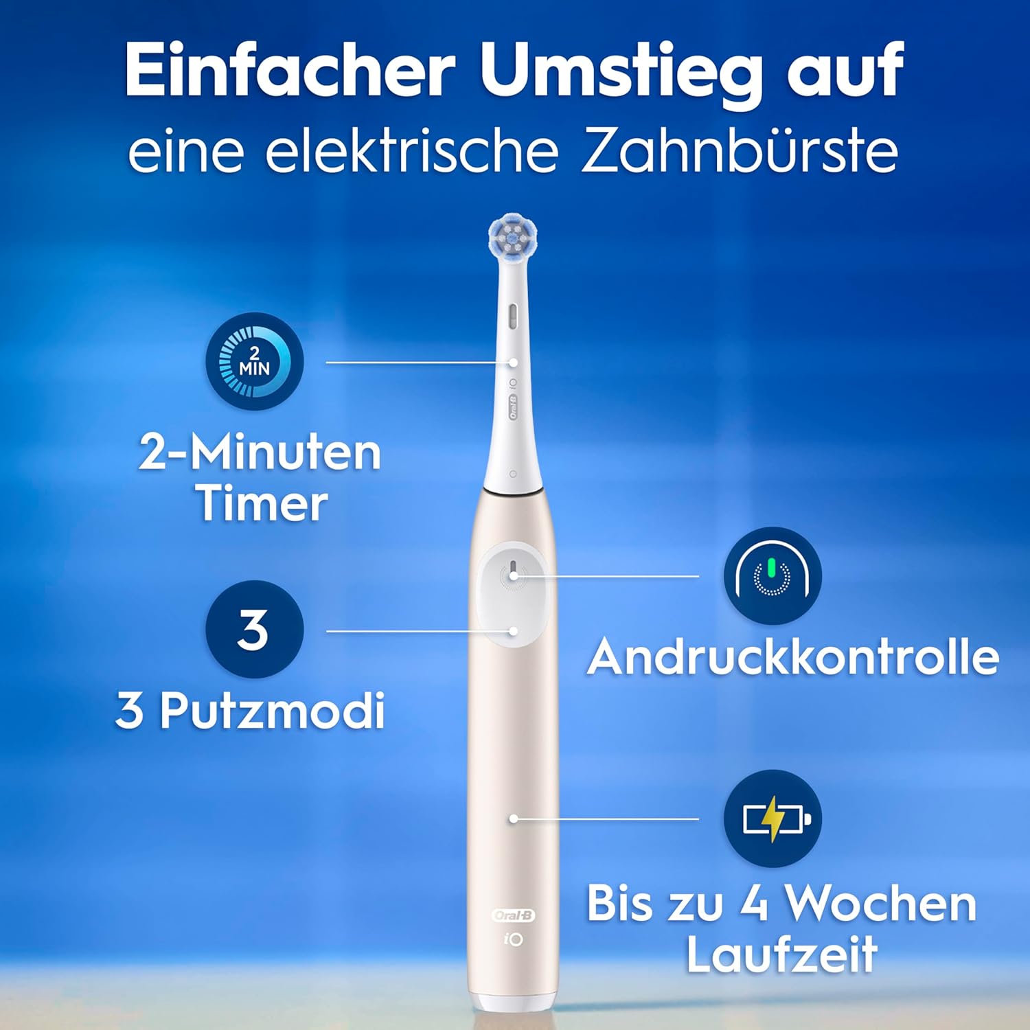 Thumbnail 3 de Oral‑B iO Series 2 elektrische Zahnbürste, 3 Modi