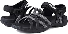 Detalle de Maxome Women's Summer Walking Sandals: Adjustable, Comfortable & Durable for Everyday Adventures