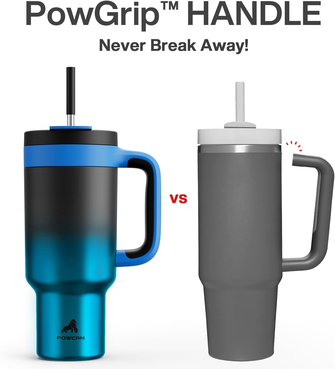 Detalle de POWCAN Insulated Tumbler 40 oz