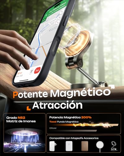 Detalle de TOCOL iPhone 17 funda con anillo 18 N