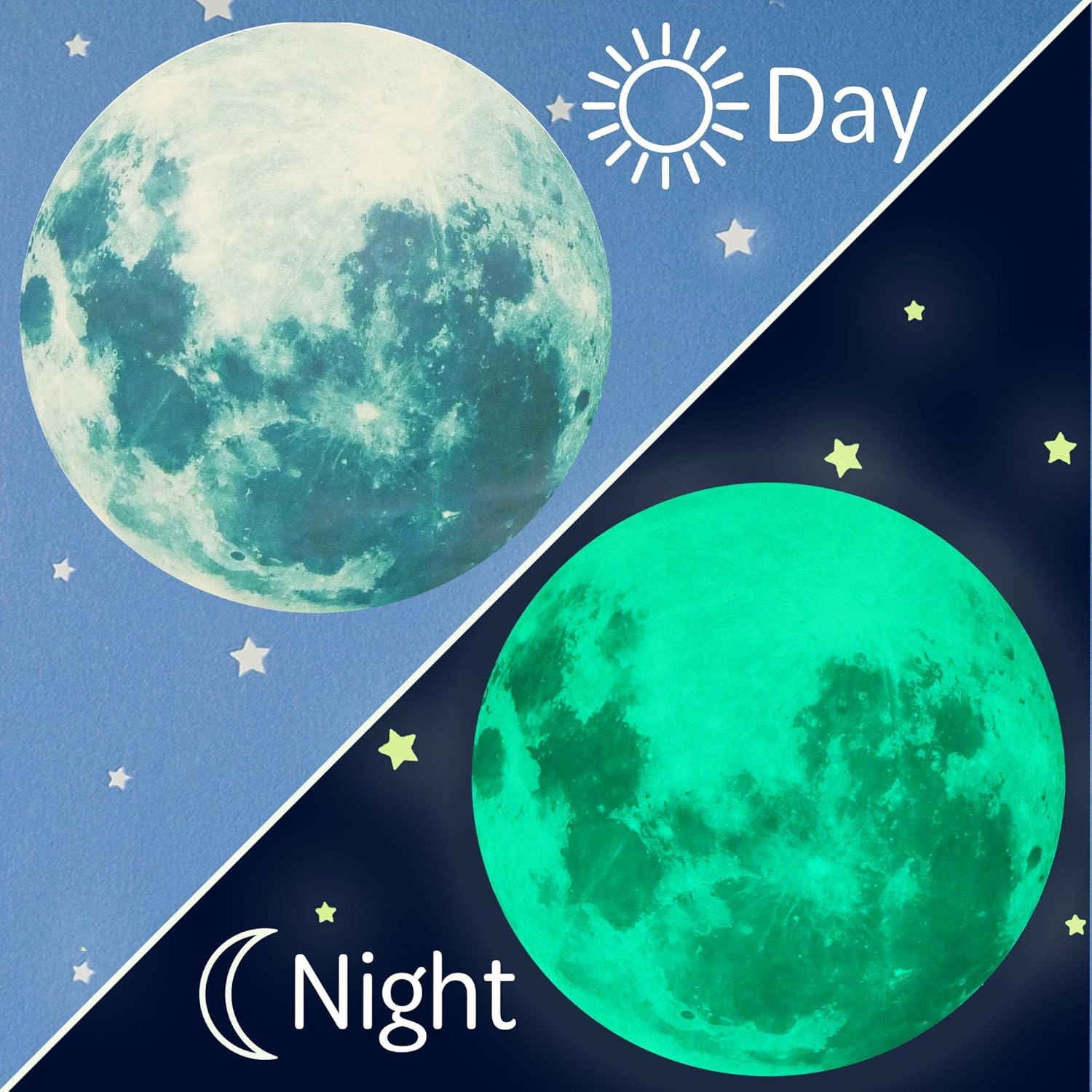 Thumbnail 3 de Paraboo Lune phosphorescente 30 cm 🌙