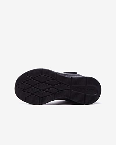 Detalle de Skechers Boys' Microspec Texlor Trainer (Black, 13 UK Child)