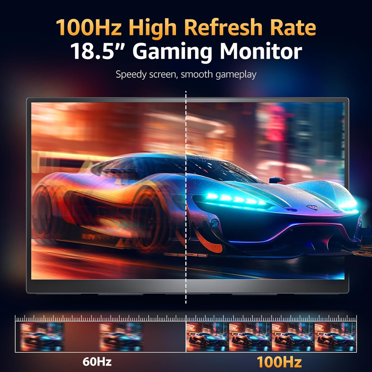 Thumbnail 3 de Upperizon 18.5-inch Portable Monitor (FHD) with 100Hz IPS, 125% sRGB, USB-C & HDMI