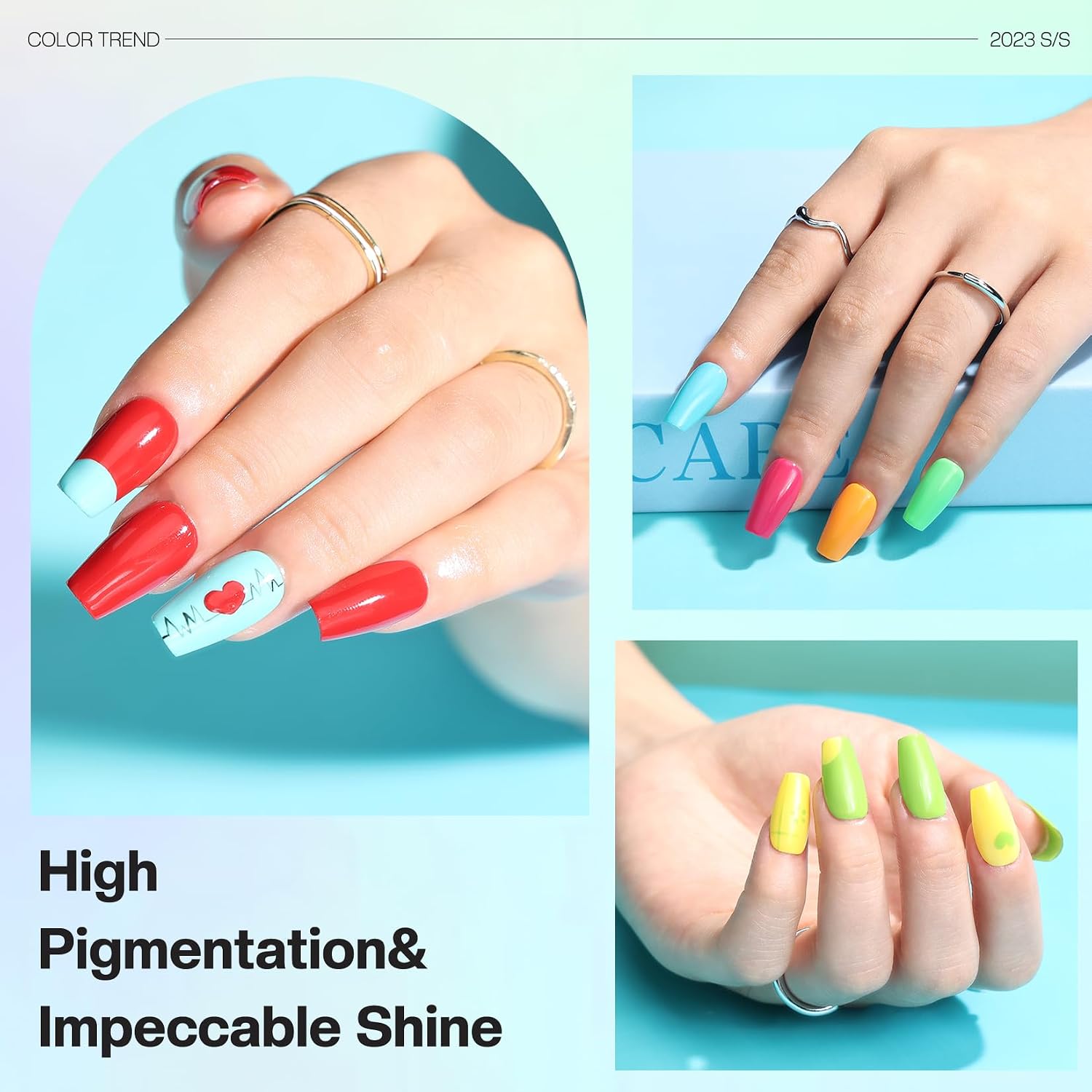 Thumbnail 5 de Morovan 15 Bright Color nail polish set