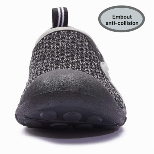 Thumbnail 3 de SMajong Chaussons d’intérieur Noir - 27 EU, pantoufles anti-glisse pour garçon/fille