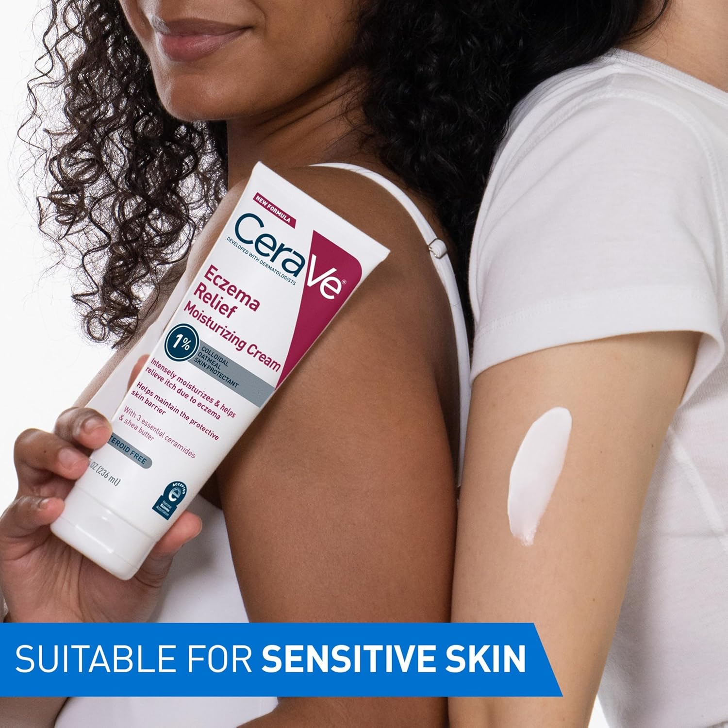 Thumbnail 4 de CeraVe Eczema Relief Cream with Colloidal Oatmeal, Shea Butter & Vitamin E (8 oz)