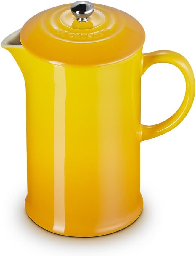 Thumbnail 5 de Le Creuset Stoneware Cafetière French Press, 1 Litre in Satin Black