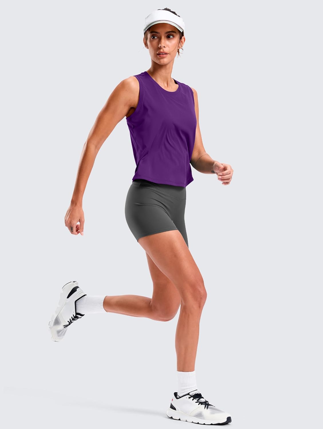 Thumbnail 5 de SANTINY Workout Tank Top, Racerback