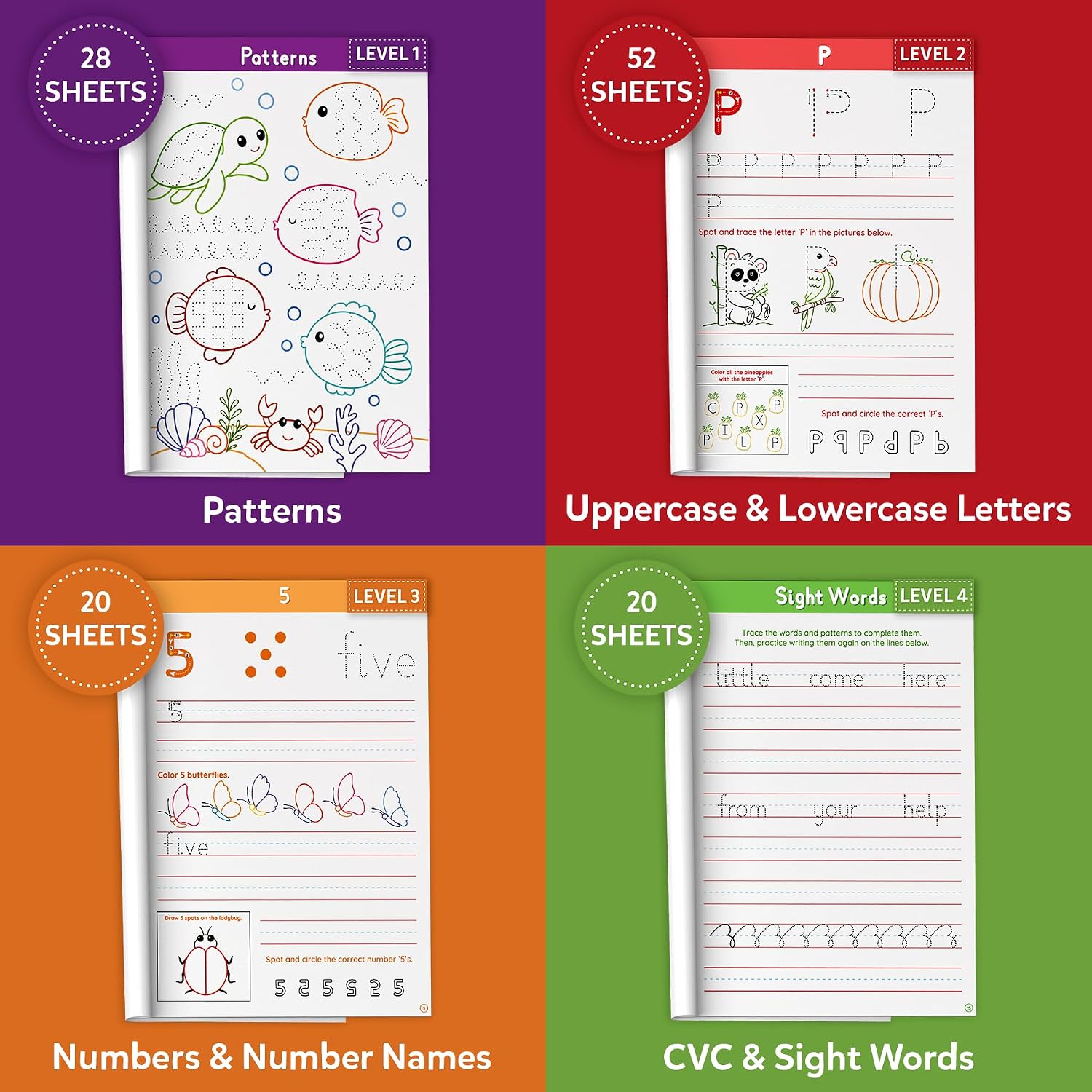 Thumbnail 4 de Skillmatics Handwriting Practice Kit – 4 Stage-Based Writing Workbooks with Pencils & Eraser
