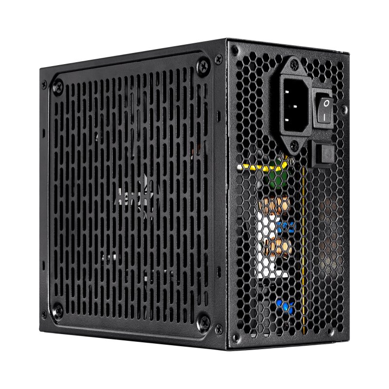 Detalle 2 de Aerocool LUXPRORGB650M 650W fuente semi‑modular ⚡