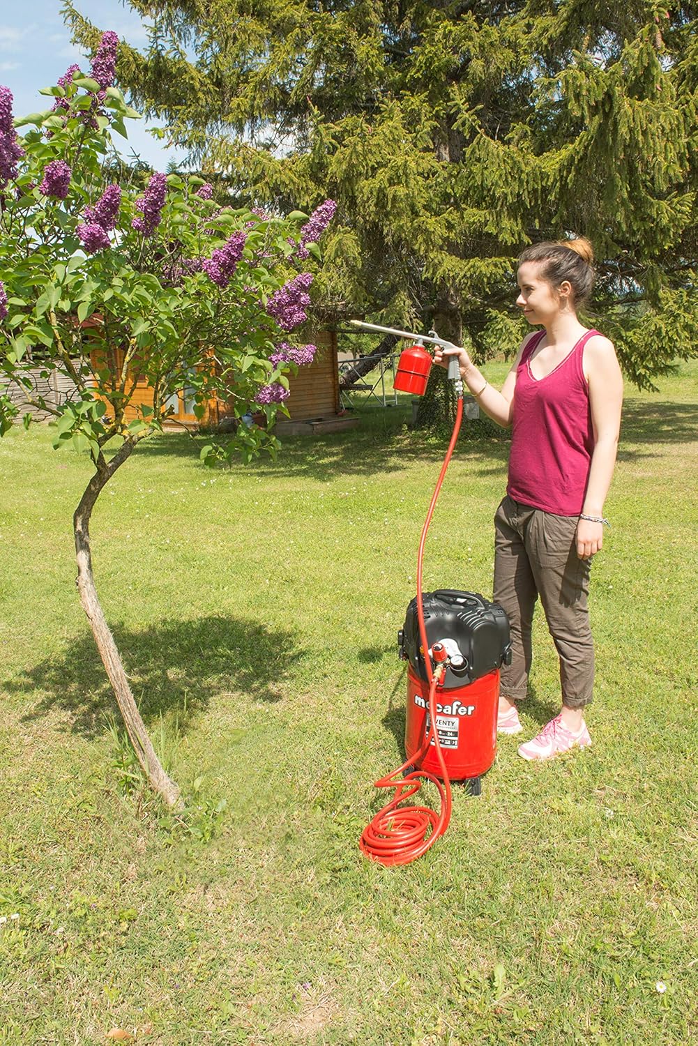 Thumbnail 4 de Mecafer Compresseur 24l 1,5hp Twenty : compact et polyvalent