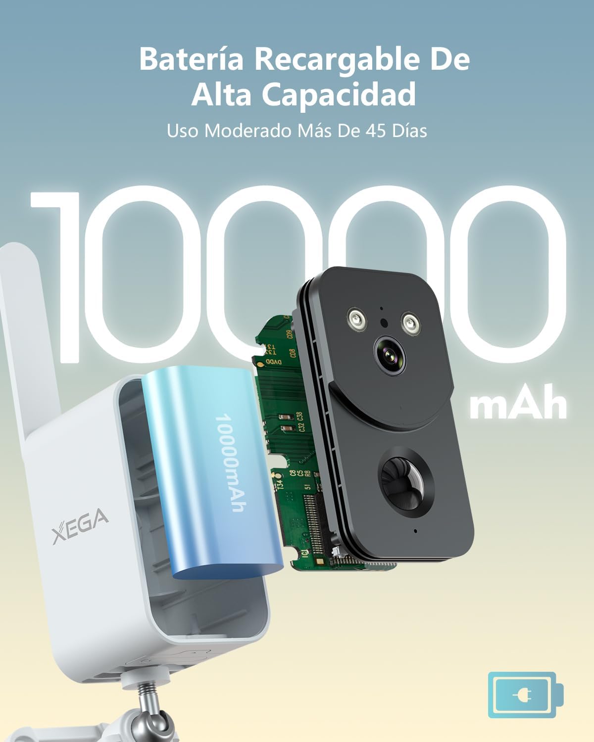 Thumbnail 4 de Xega Cámara 4G LTE 10000mAh
