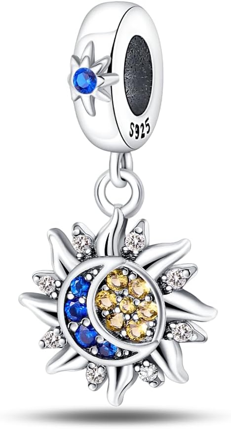 Thumbnail 6 de Ciondolo TINSLO in argento sterling 925 con cubic zirconia, compatibile con bracciali e collane europei