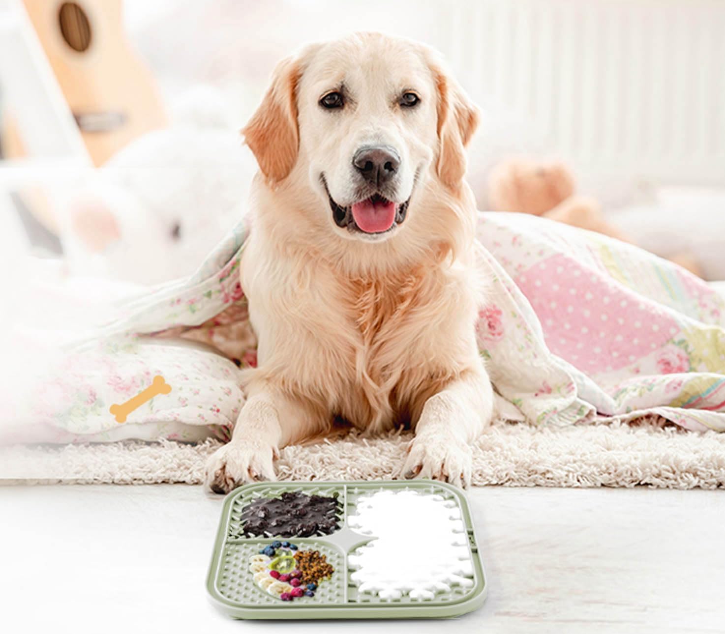 Thumbnail 6 de Tapis à lécher Zonopy pour chiens et chats avec ventouses – alimentation lente et distraction efficace