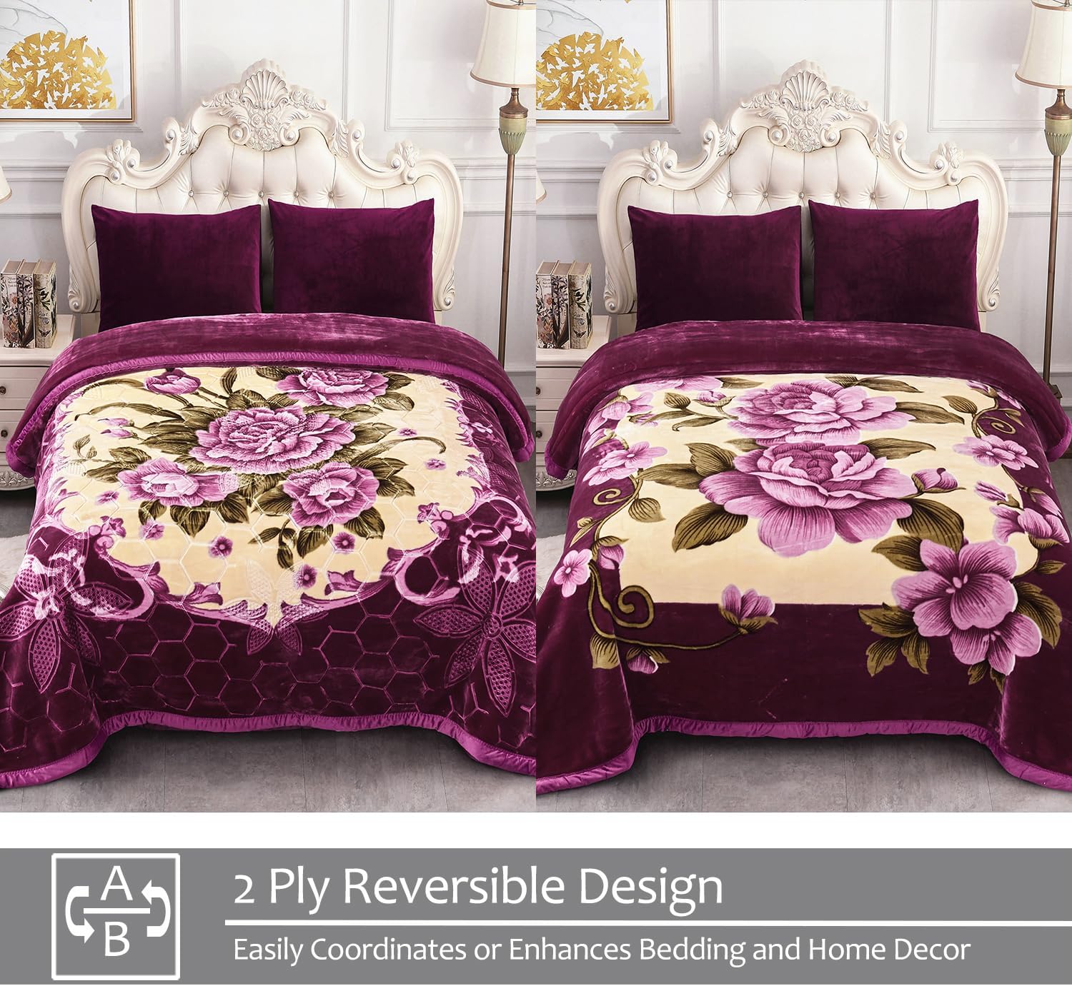 Detalle de JML Korean Style Fleece Blanket King 87" x 94"