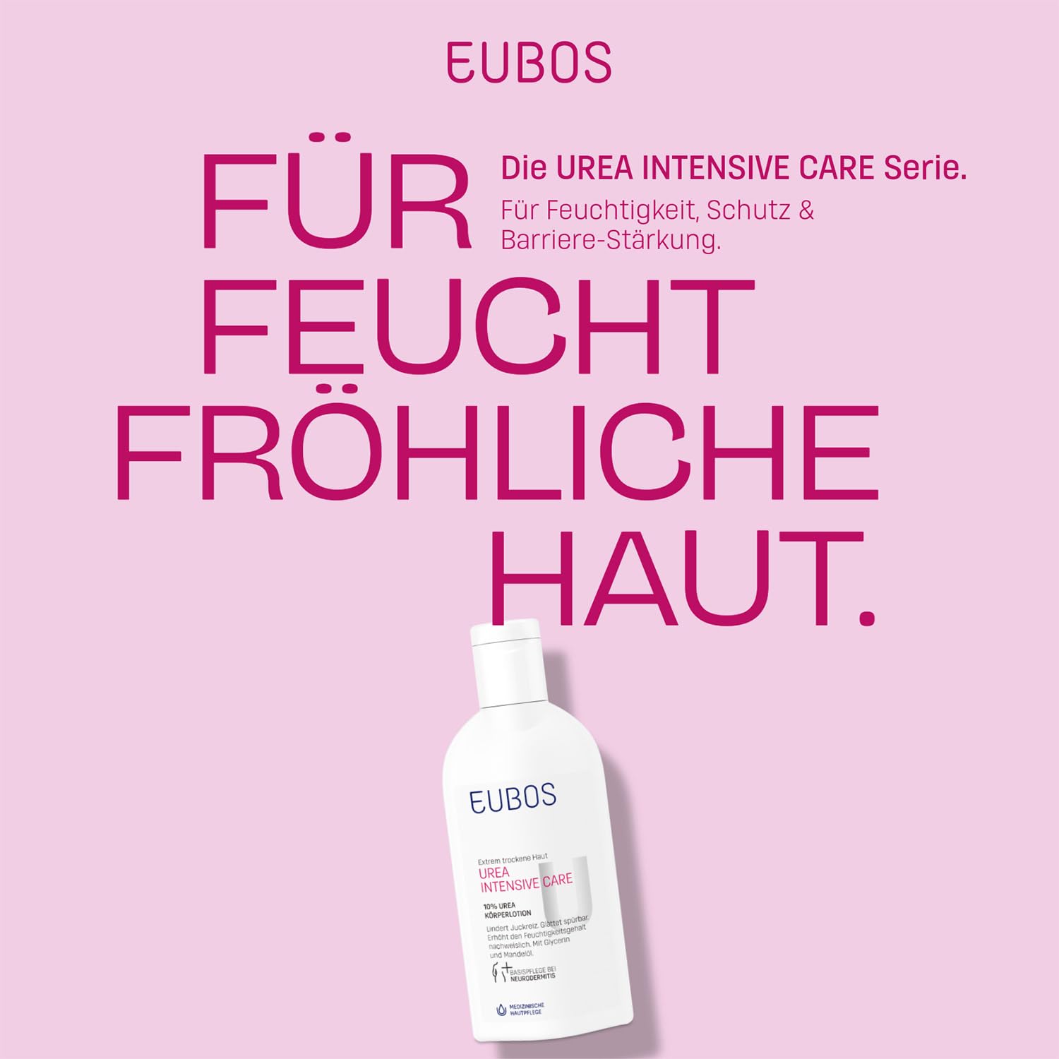 Detalle de EUBOS Urea 10% Körperlotion – 200 ml für trockene Haut