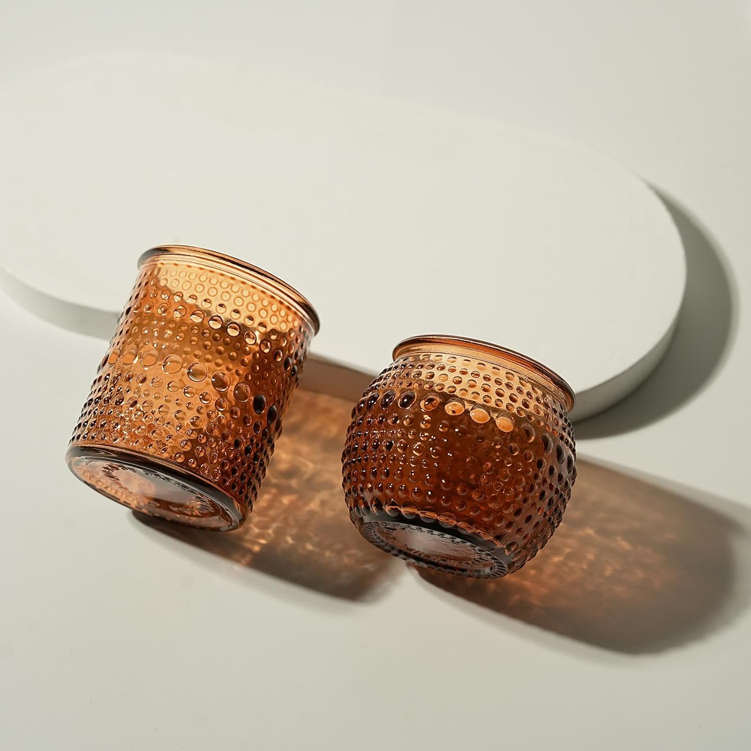 Thumbnail 4 de Blue Vintage 24-Pack Votive Candle Holders 2x2.5in 🕯