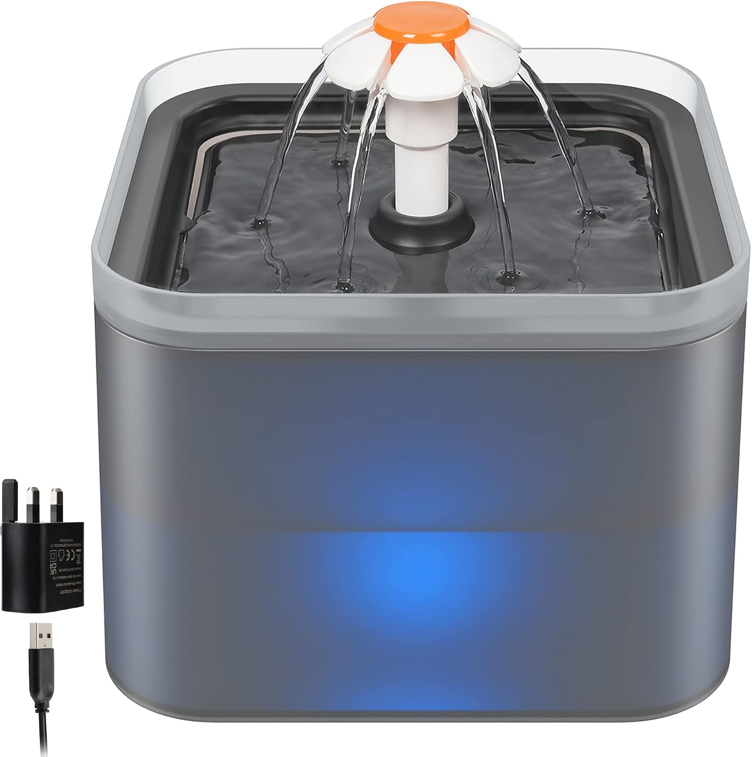 Detalle de NICREW Cat Water Fountain 2L 💧🐱