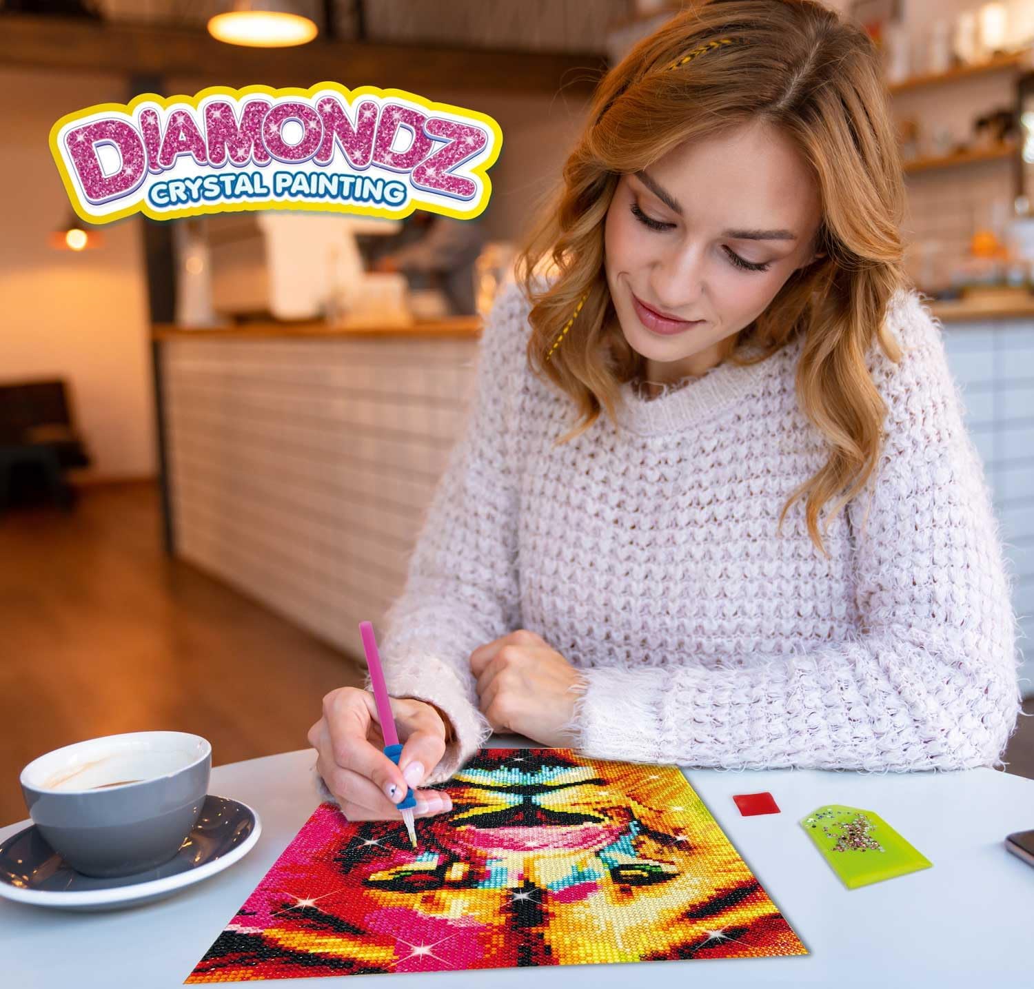 Thumbnail 5 de CRAZE DIAMONDZ LION kit diamante 25x35 cm 🎨