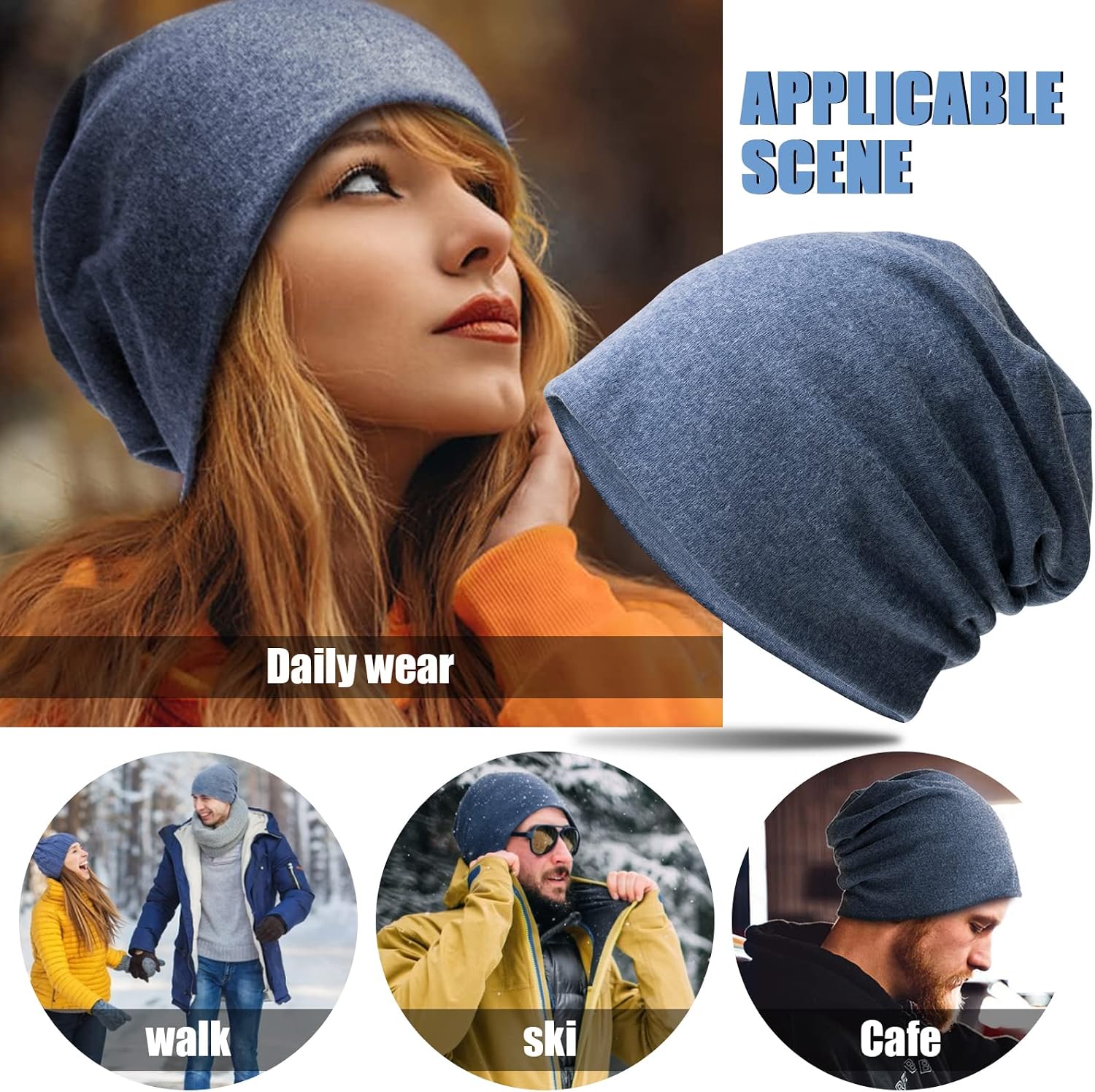 Thumbnail 6 de Hurinan Slouch Beanie 67g lightweight