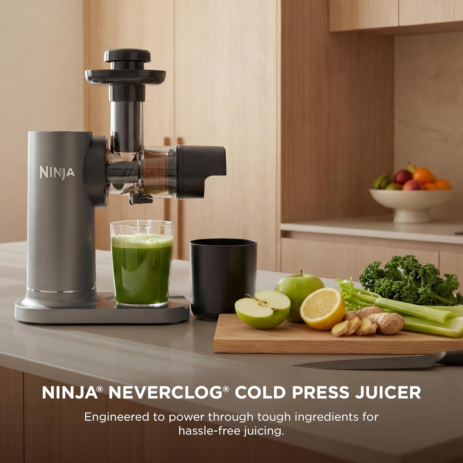 Detalle 2 de Ninja NeverClog JC151 Cold Press Juicer