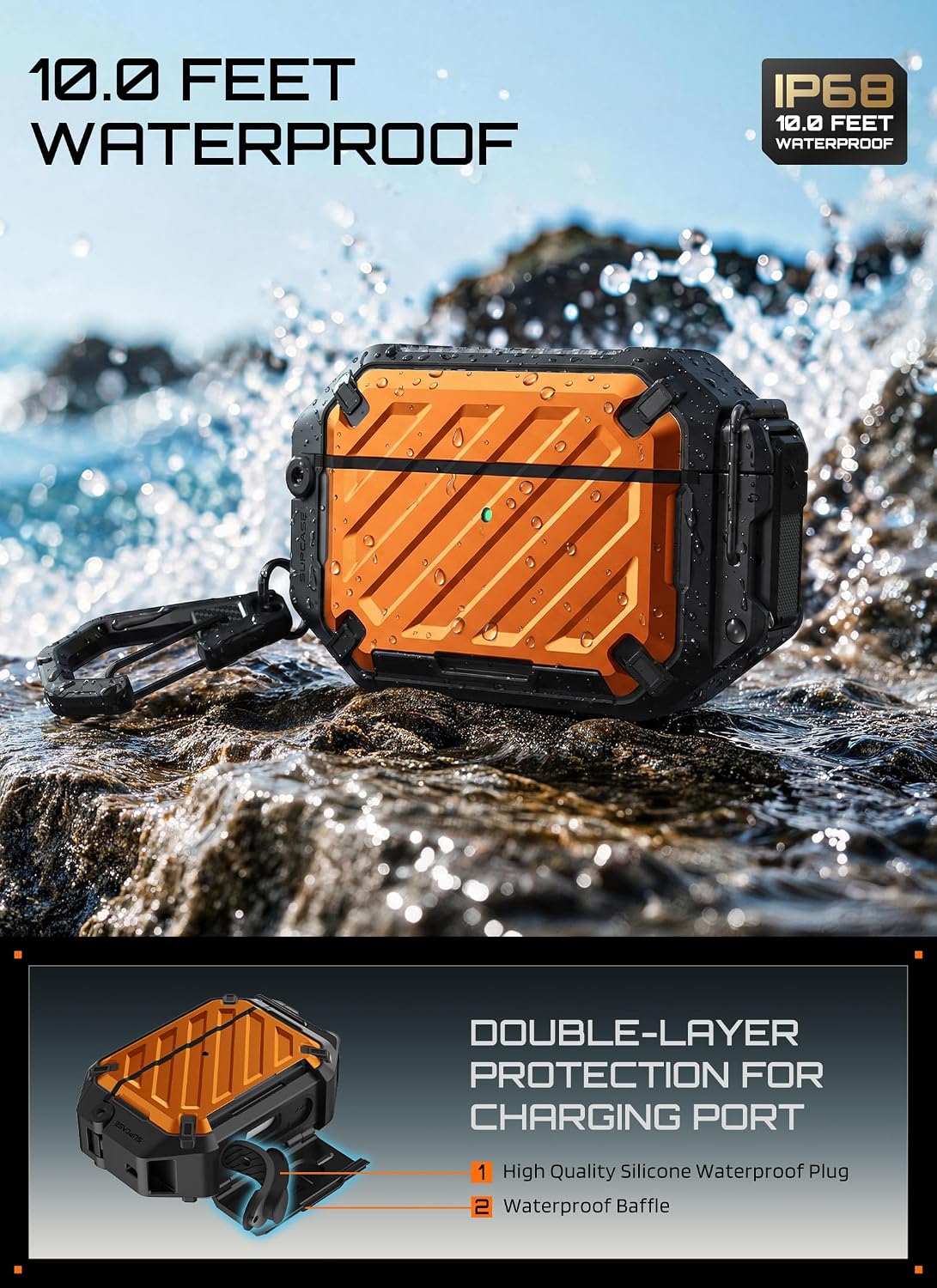 Thumbnail 2 de SUPCASE AirPods Pro 3 Case Coral