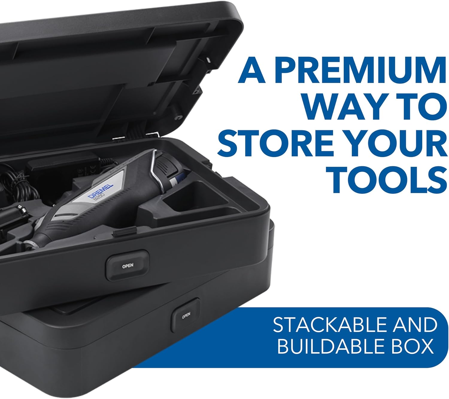 Thumbnail 5 de Dremel 8250 12V Cordless Rotary Tool Kit (Brushless, 5,000–30,000 RPM) with 65 Accessories