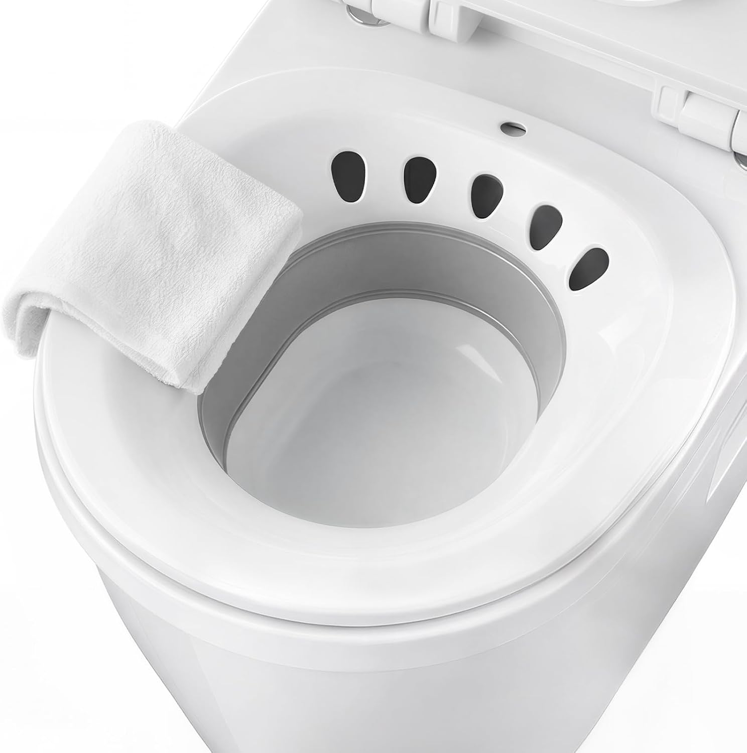 Detalle de DEANIC Foldable Sitz Bath for Hemorrhoids 300 lb capacity