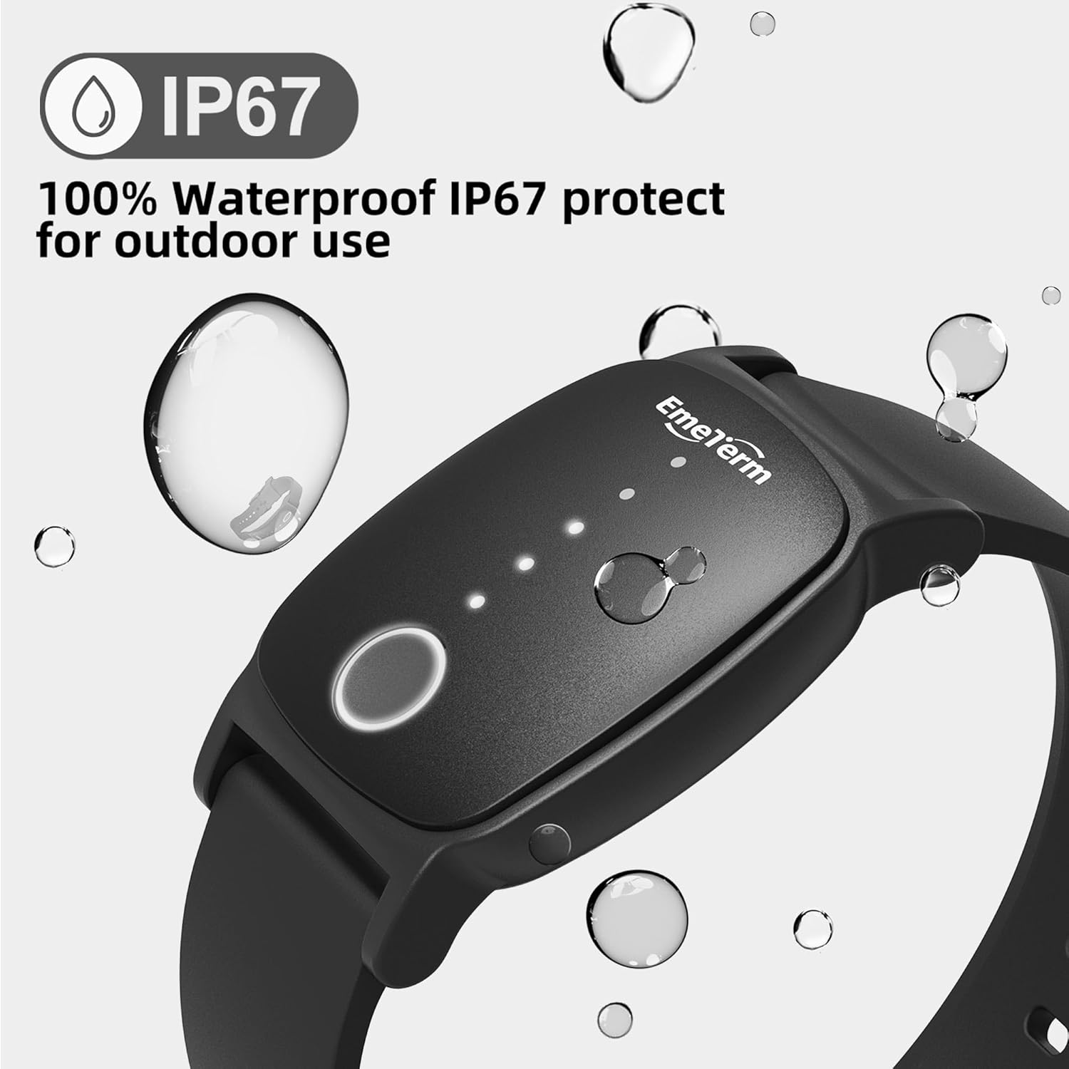 Detalle 2 de EmeTerm Explore Classic FDA-Cleared Anti-Nausea Wristband: Non-Drowsy Motion Sickness Relief