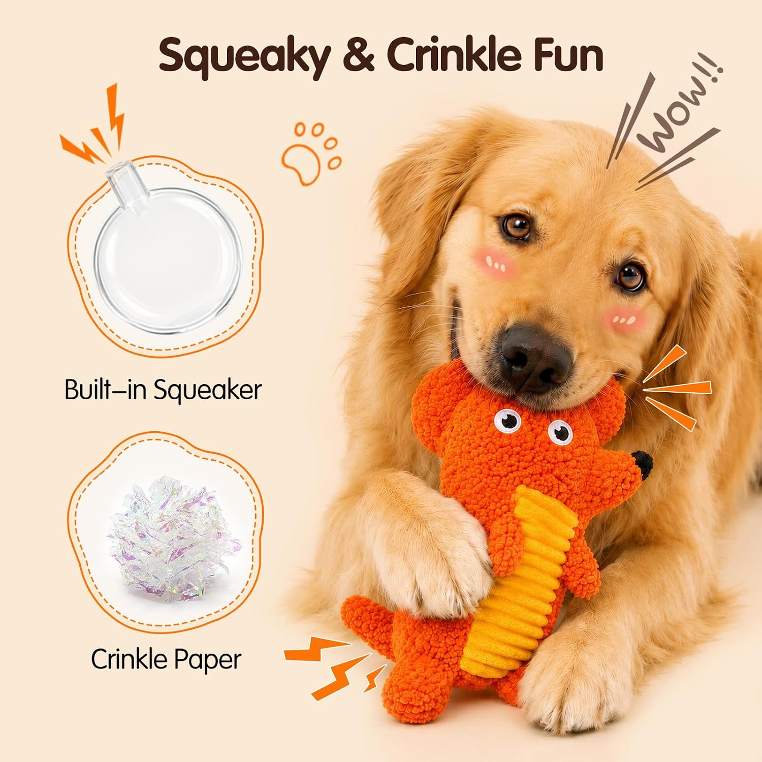 Detalle de LAONOPS Dog Toys 5-Pack