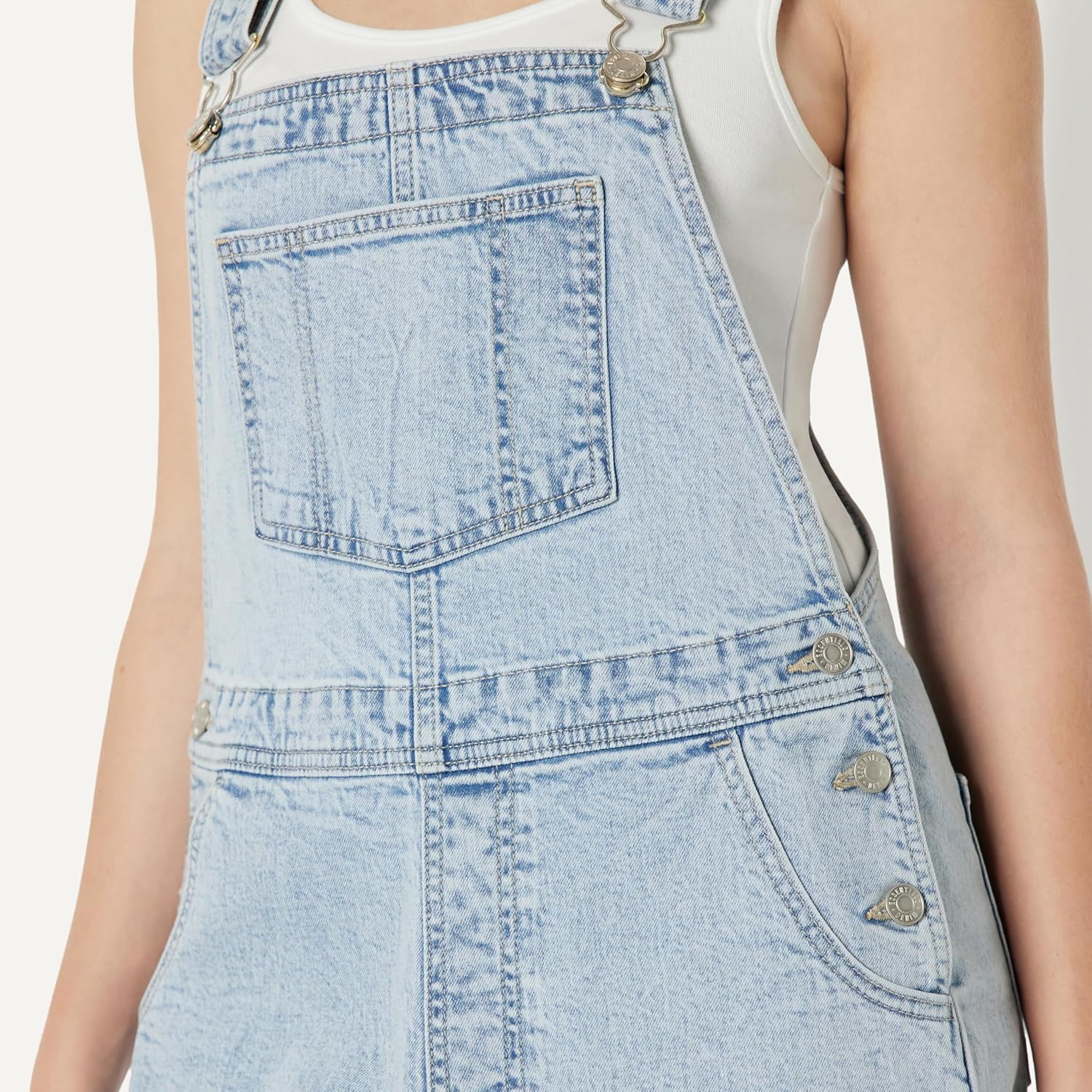 Thumbnail 3 de Amazon Essentials Damen Short-Overalls mit Stretch und verstellbaren Trägern (Relaxed Fit)