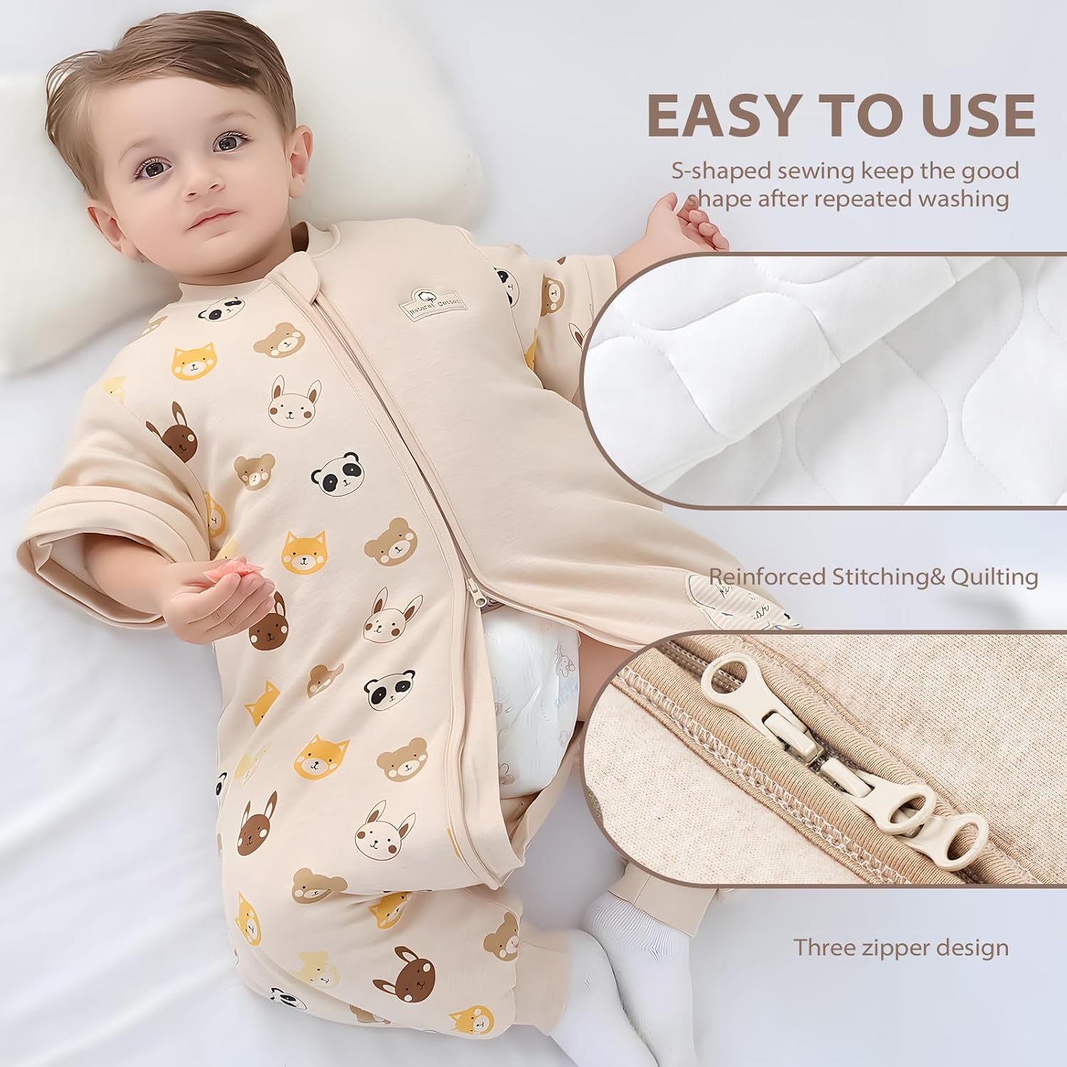 Thumbnail 6 de Mosebears 2.5 TOG Baby Sleeping Bag 3-4 yrs