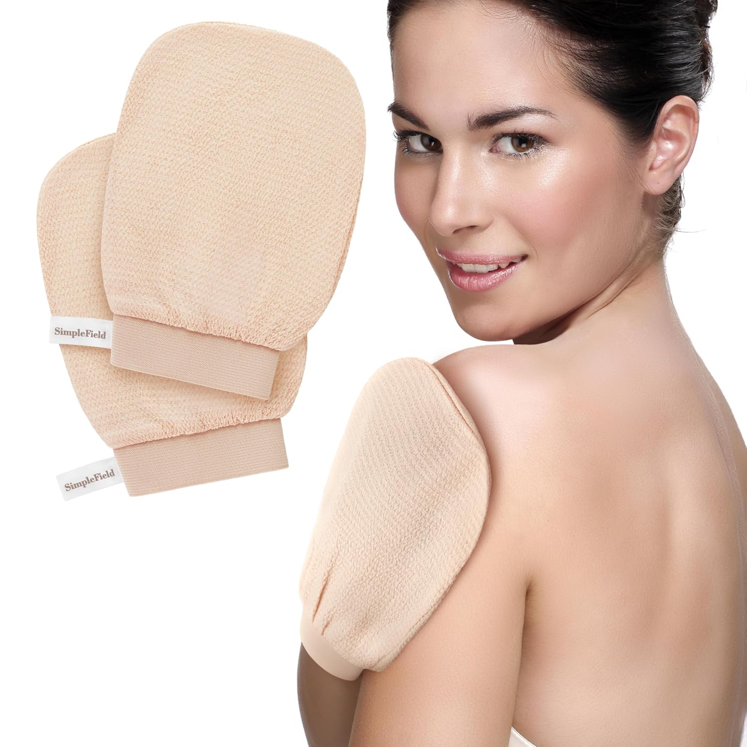 Thumbnail 6 de SimpleField Korean Exfoliating Mitt 2-pack