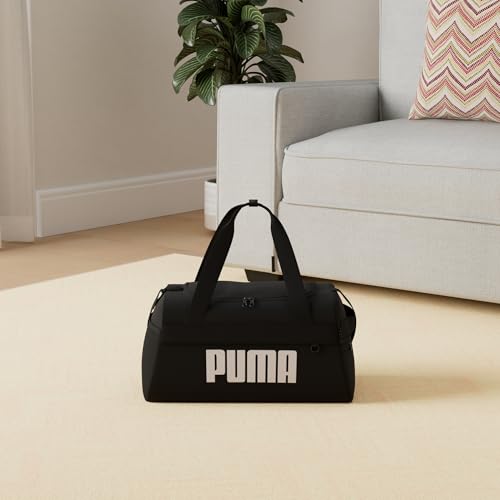 Detalle 2 de PUMA Challenger Duffel Bag XS: bolsa deportiva unisex negra para adultos