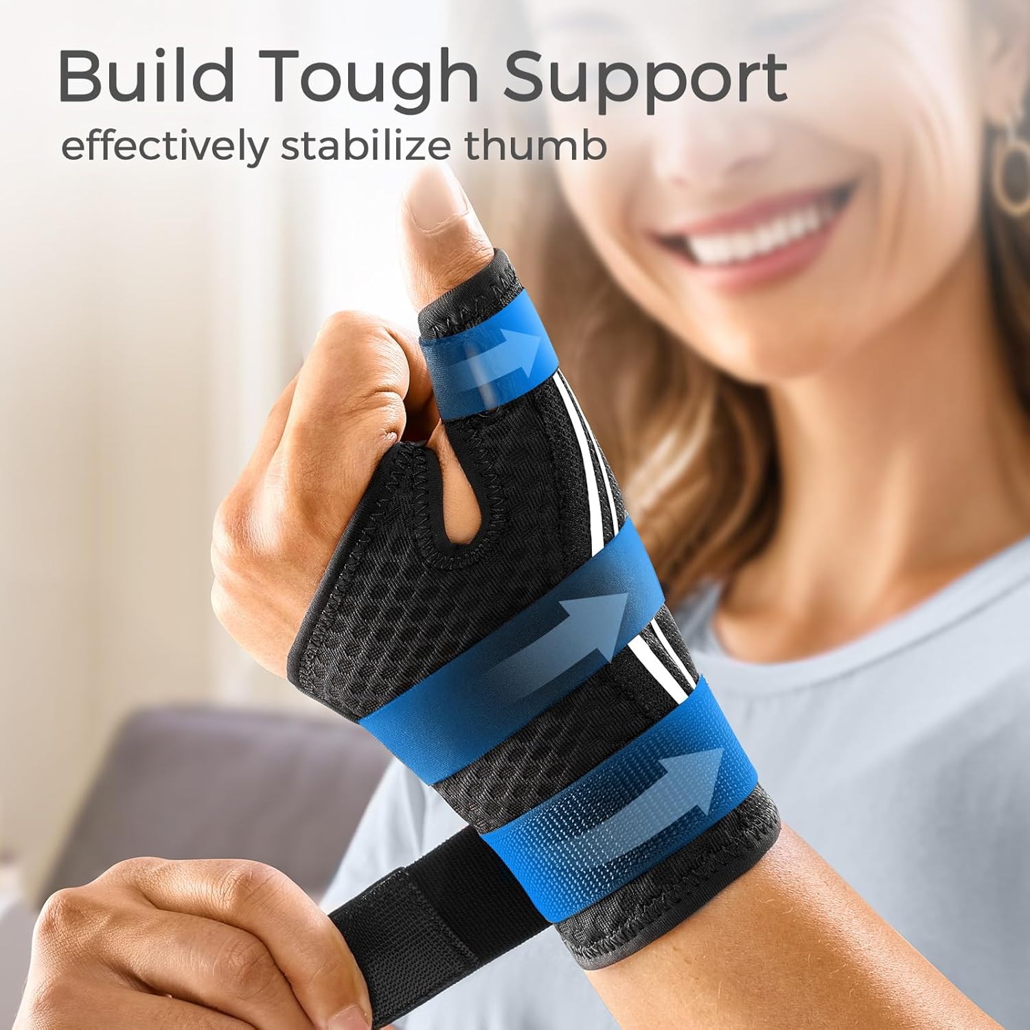 Detalle 2 de FREETOO Thumb Spica Splint S/M for Trigger Thumb 🩺