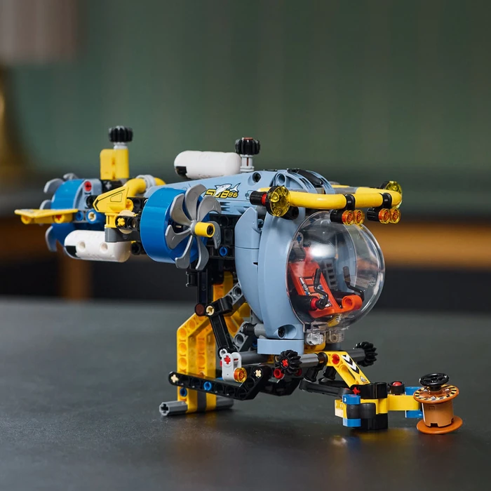 Detalle de LEGO Technic Tiefseeforscher U-Boot 42201 – Tiefsee-Abenteuer im Detail