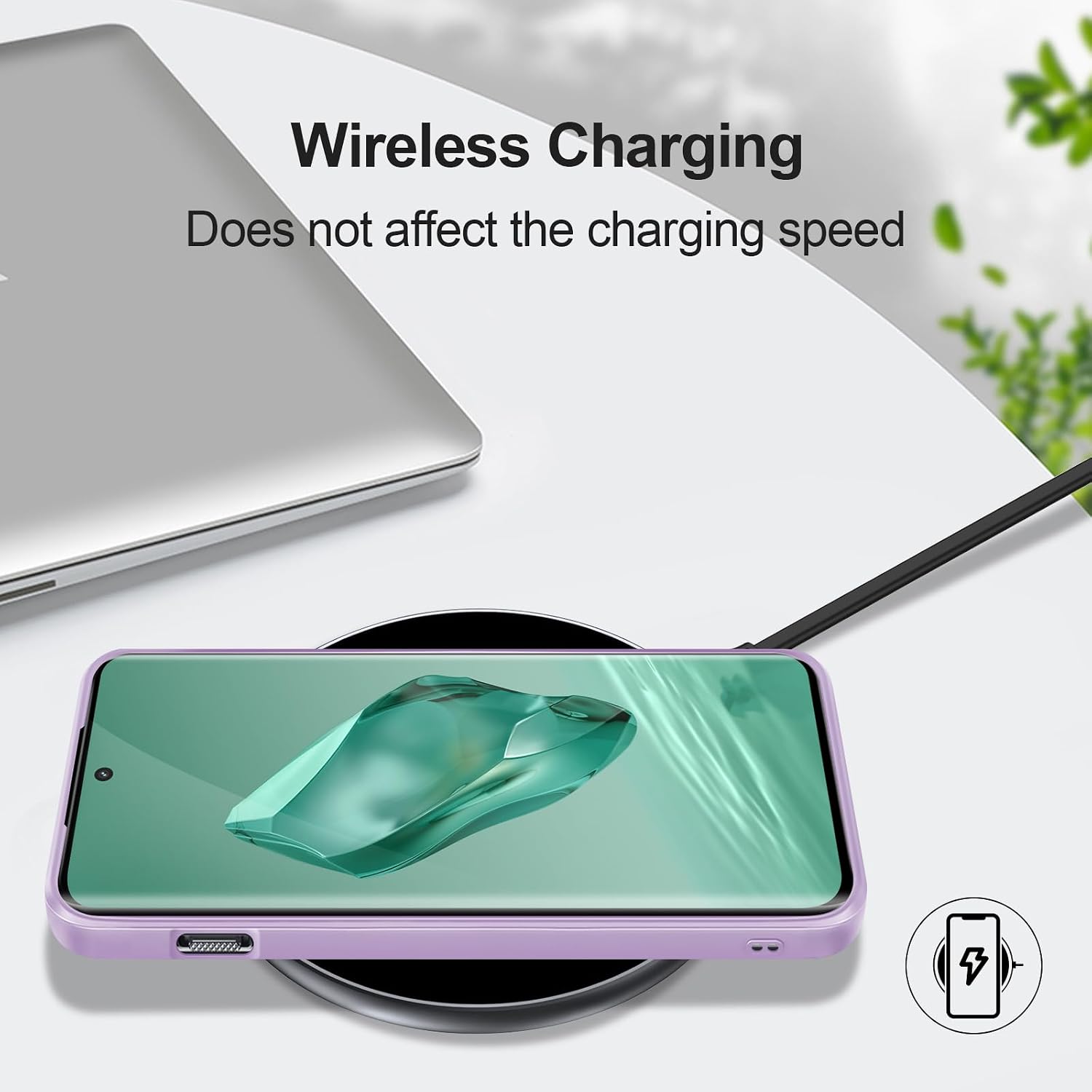 Thumbnail 6 de GiiYoon Hülle für OnePlus 12 – Hochwertiges Liquid Silicone Case, Rundumschutz in Lila
