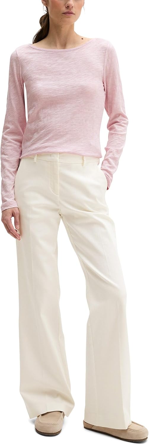 Detalle de Marc O'Polo Damen 602226152199 T-Shirt – Alltagsbegleiterin