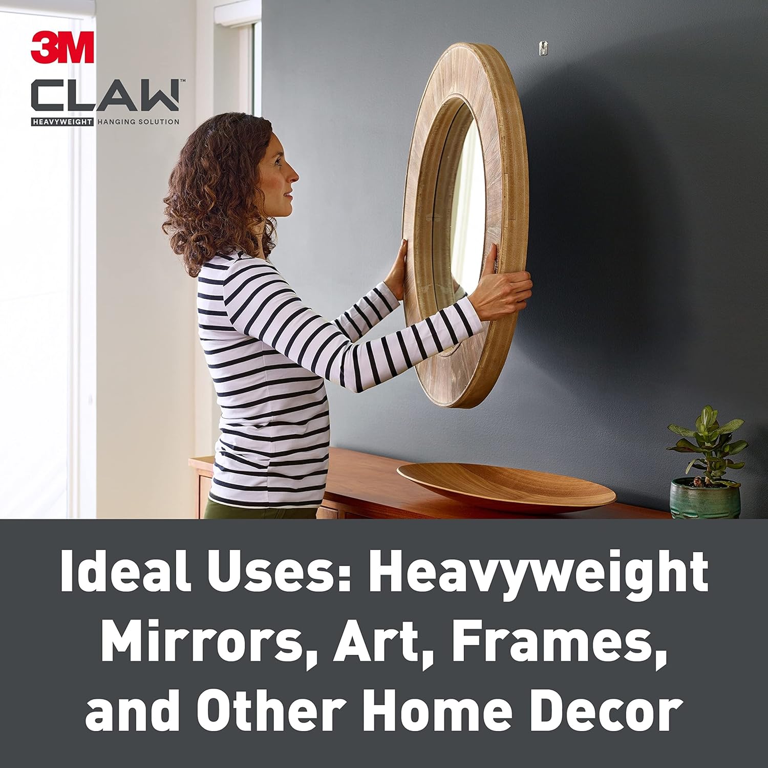 Thumbnail 4 de 3M Claw Plasterboard Picture Hooks 7 kg, 4 pack 🪝