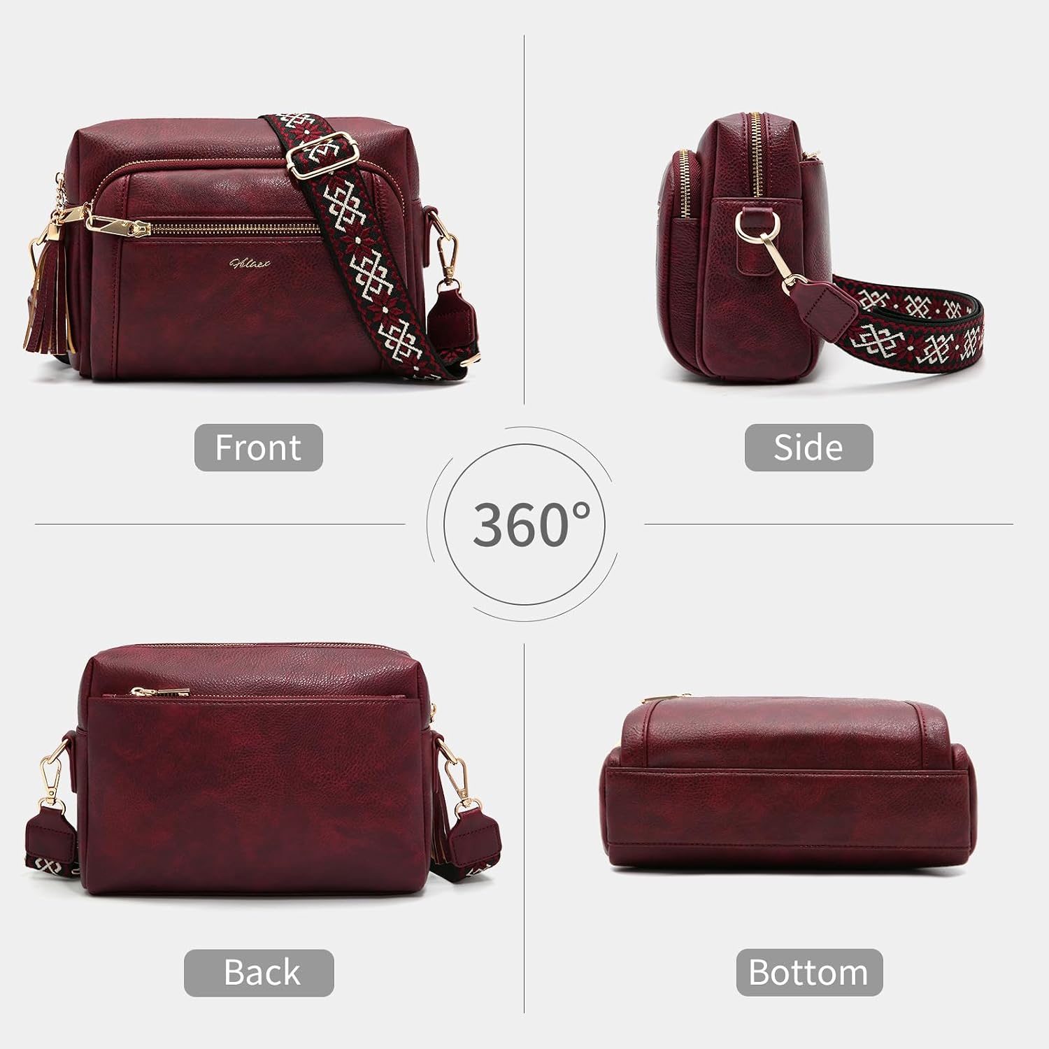 Thumbnail 5 de HILAEX Women's Cross Body Bag 25cm