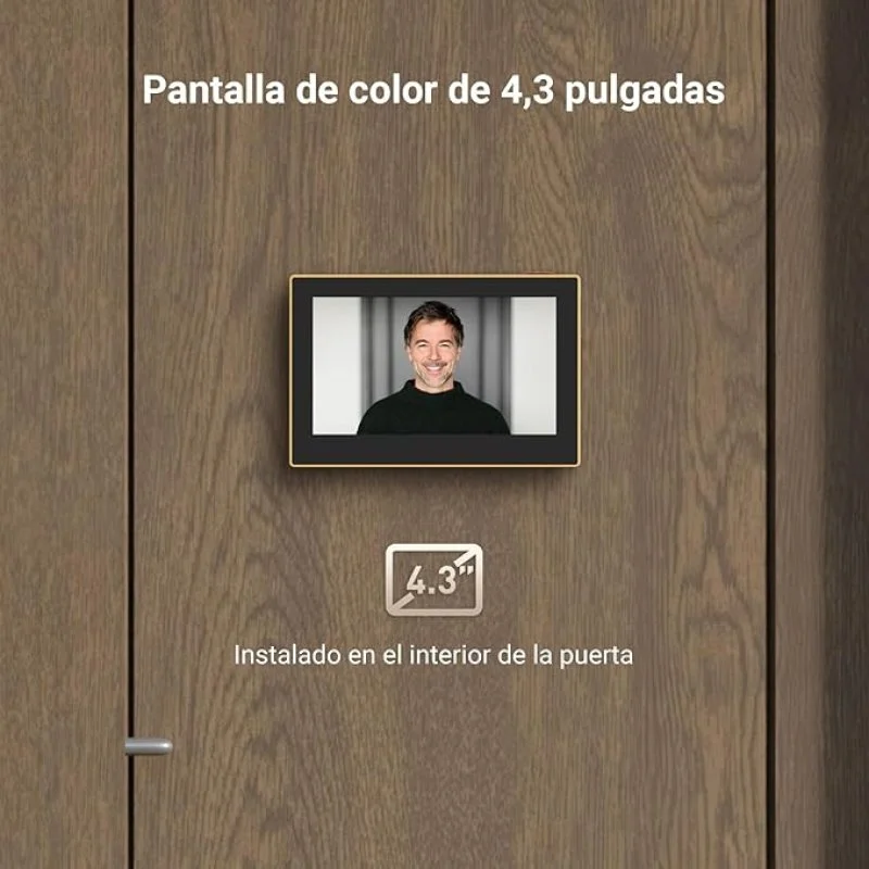 Thumbnail 2 de EZVIZ HP2 Mirilla inteligente inalámbrica dorada