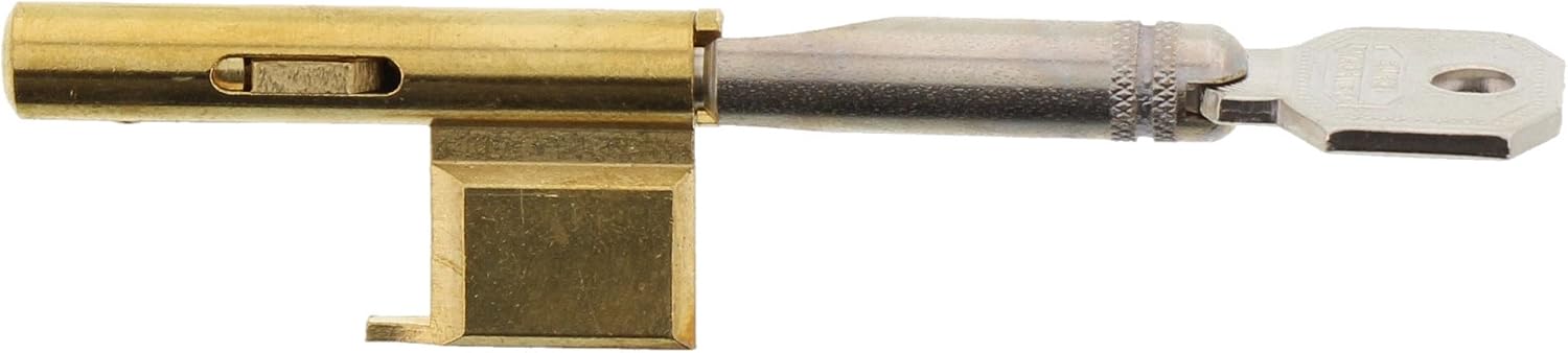 Detalle de Burg Wächter Zylinder-Schlüssellochsperrer mit Anschlag für Einsteckschlösser – E 700/3, 7 mm