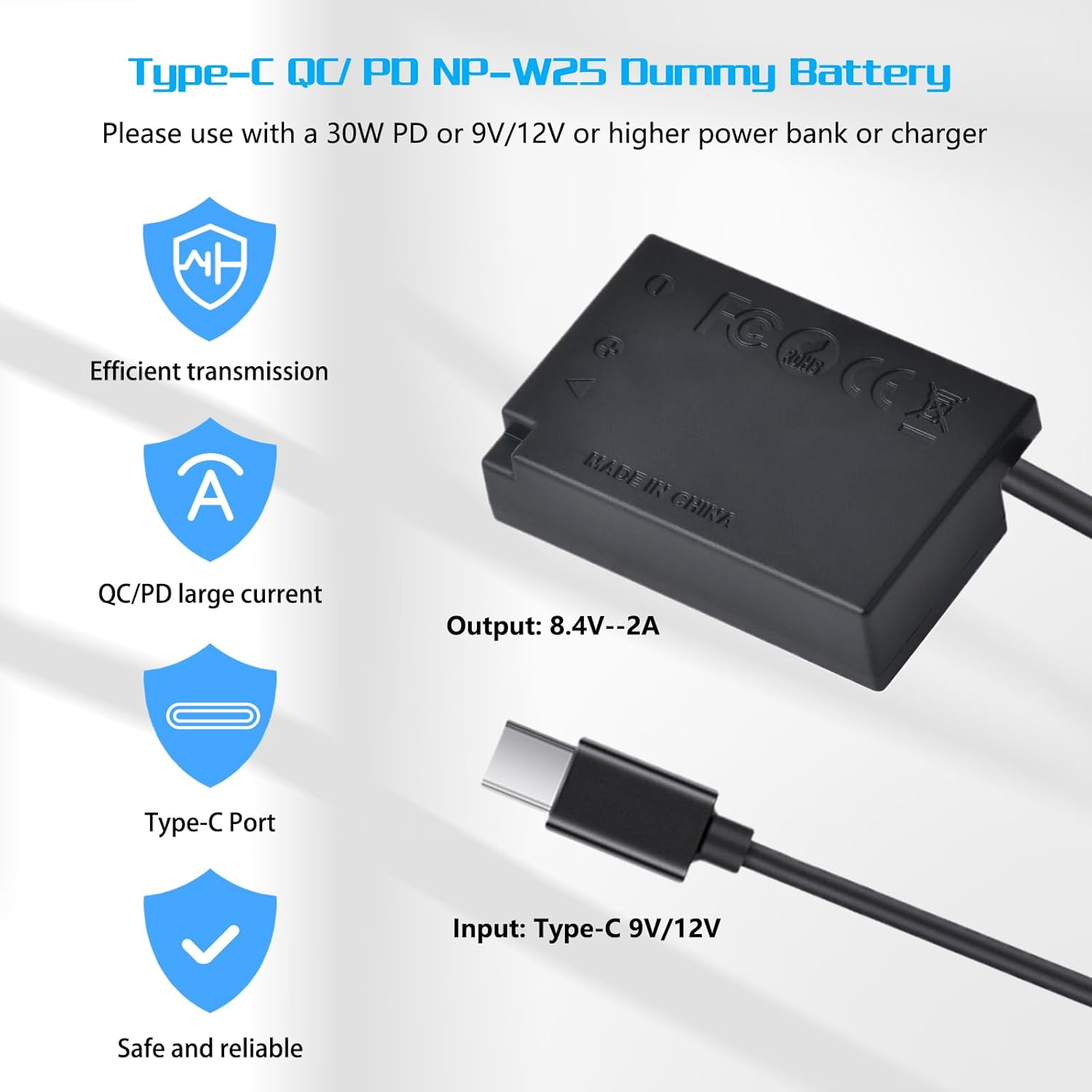 Detalle 2 de TAVT LP-E17 Dummy Battery Power Adapter for Canon EOS Series