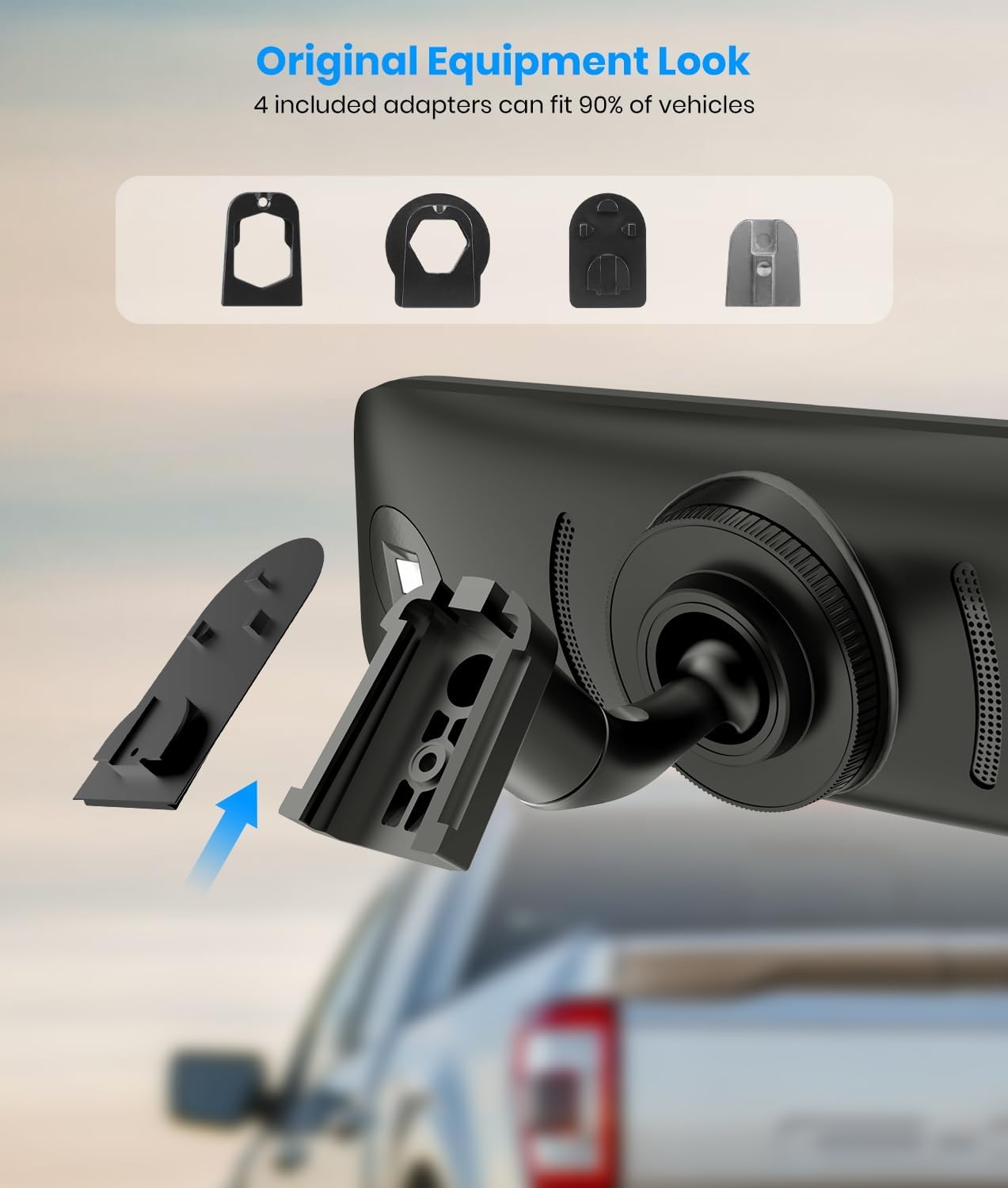 Detalle 2 de AUTO-VOX T9PRO Rear View Mirror Dash Cam