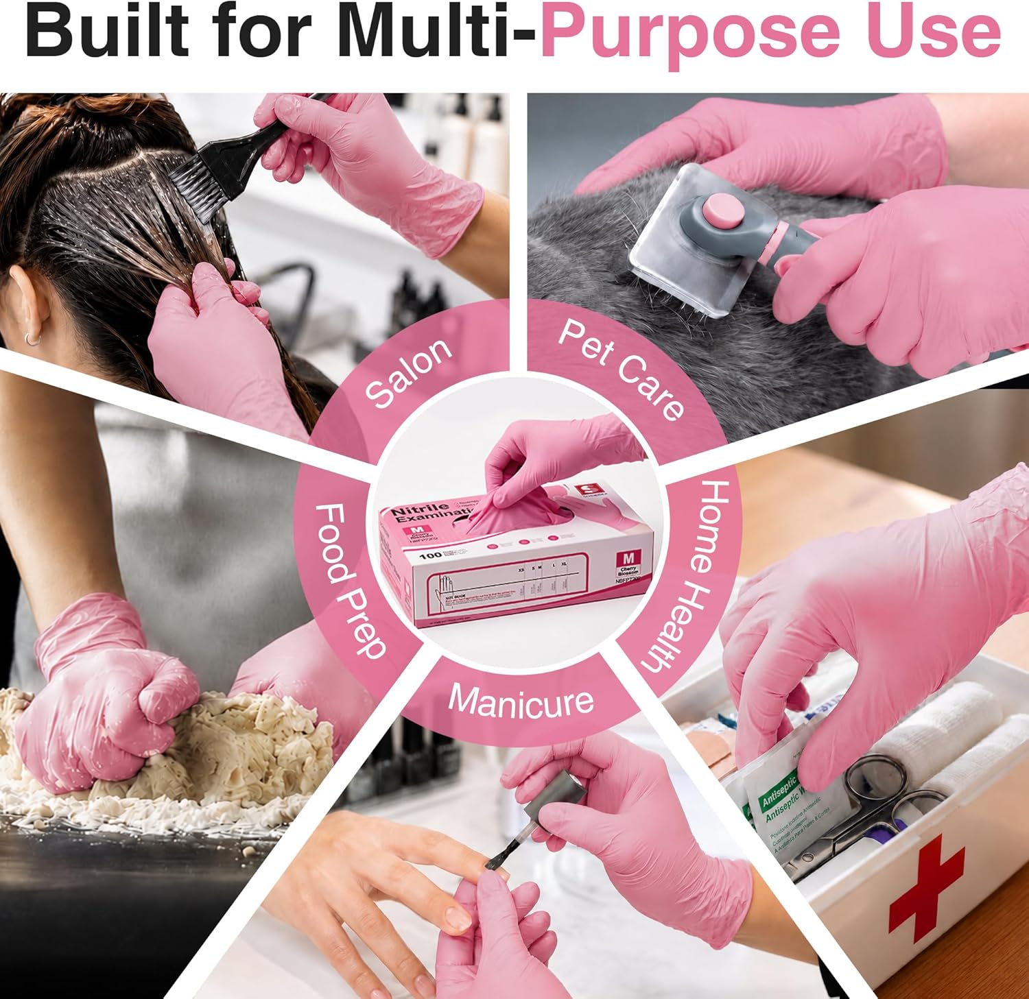 Thumbnail 5 de Schneider Nitrile Exam Gloves: 4-mil, Latex-Free, Powder-Free, Food Safe